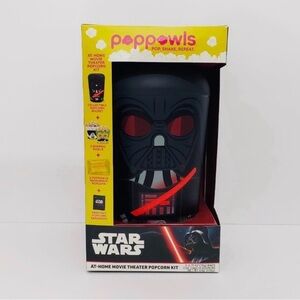 🆕 Disney Star Wars Darth Vader Poppowls At Home Movie Night Popcorn Kit